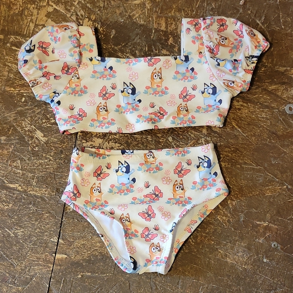 Studio Vibrant Cartoon Print Swimwear